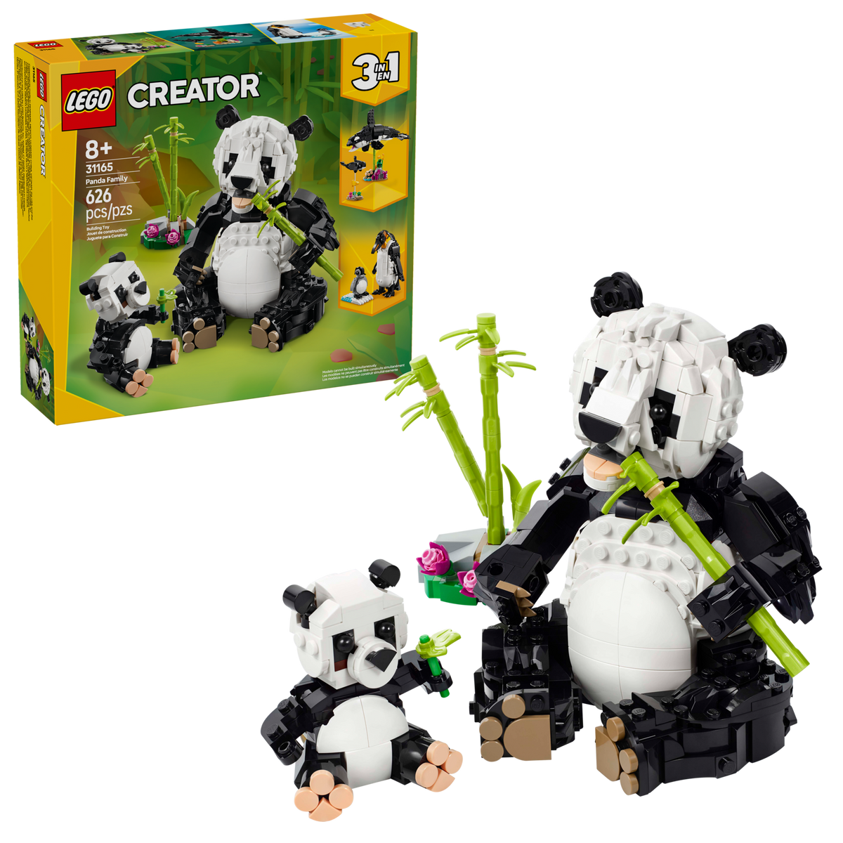 31165 Wild Animals: Panda Family product image 1, provided for visual reference and product detail review