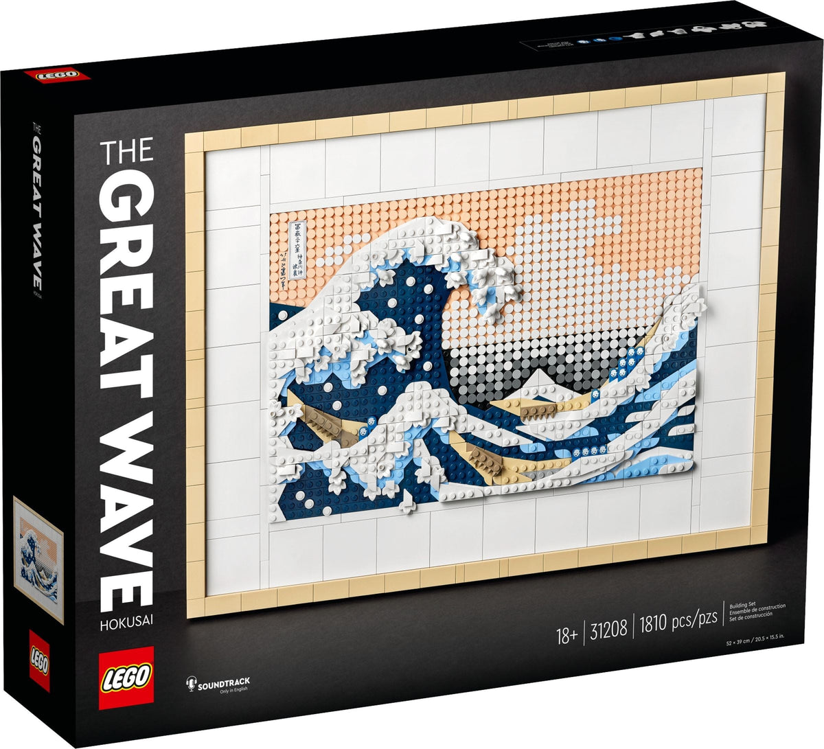 31208 Hokusai - The Great Wave product image 2, provided for visual reference and product detail review