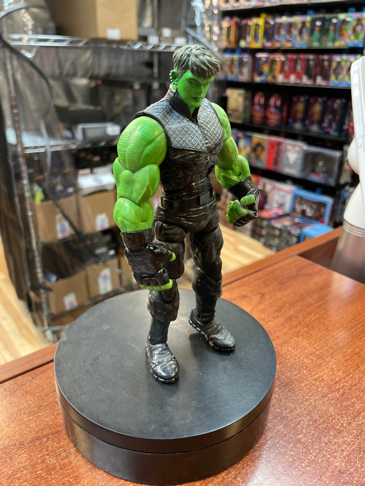 The Hulkling (Marvel Legends Young Avengers, Hasbro) INCOMPLETE product image 2, provided for visual reference and product