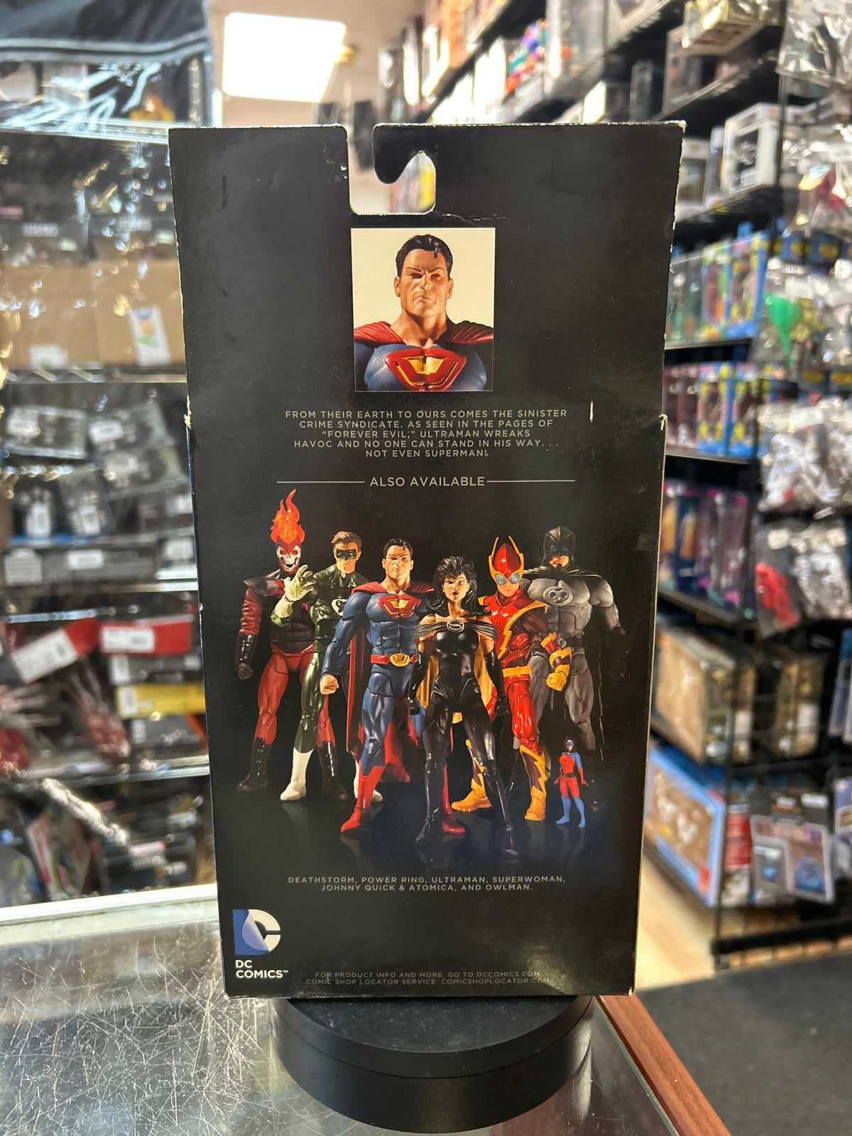 Ultraman -Crime Syndicate- (DC Direct, Super Villains ) **SEALED** product image 4, provided for visual reference and