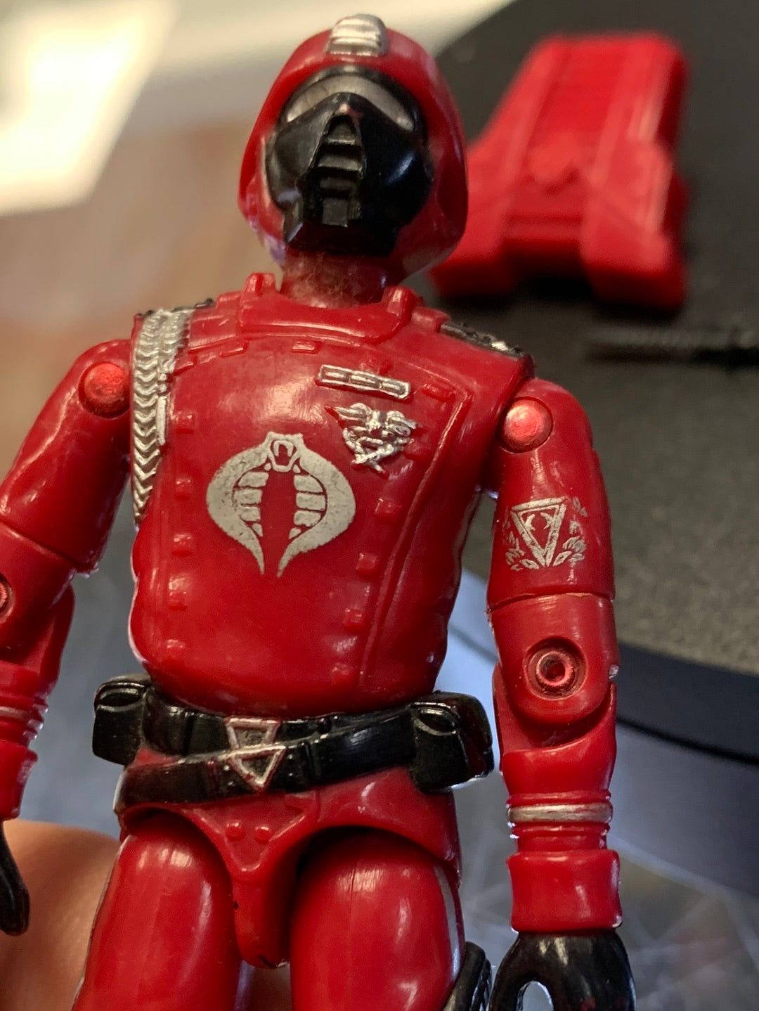 Crimson Guard 8458 (Vintage GI Joe, Hasbro) Complete product image 8, provided for visual reference and product detail review