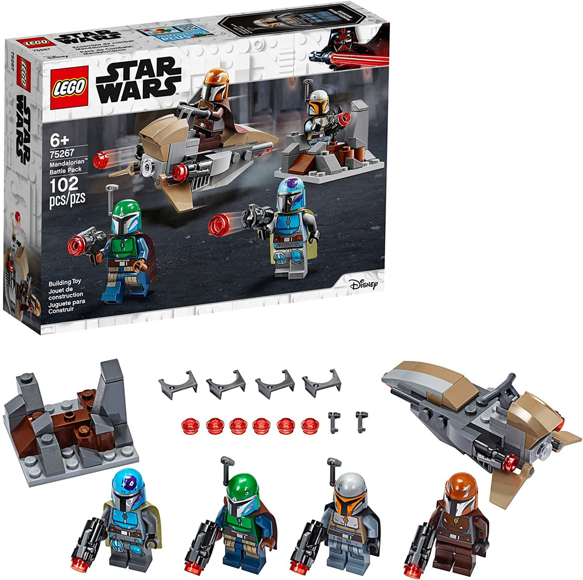 75267 Mandalorian Battle Pack (Retired) (New Sealed) product image 1, provided for visual reference and product detail review
