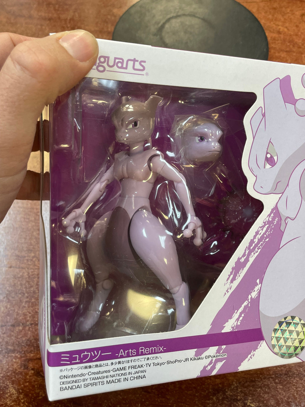 MewTwo -Art Remix- (Pokemon, Bandai SH Figuarts) *SEALED* product image 4, provided for visual reference and product detail
