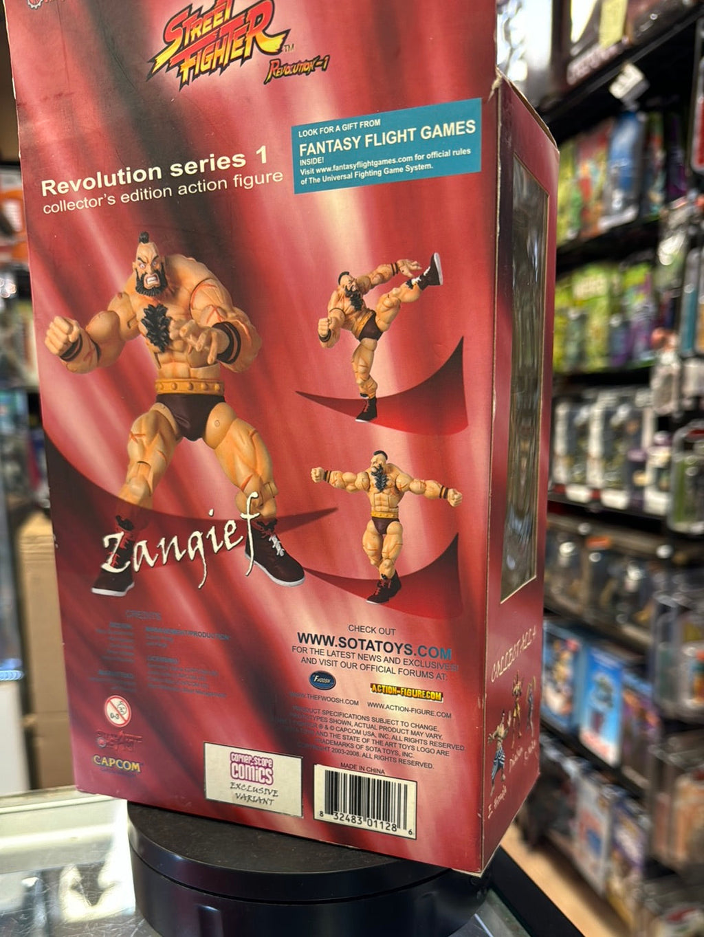 Revolution Series Zangief (Street Fighter V, State of the Art) product image 12, provided for visual reference and product