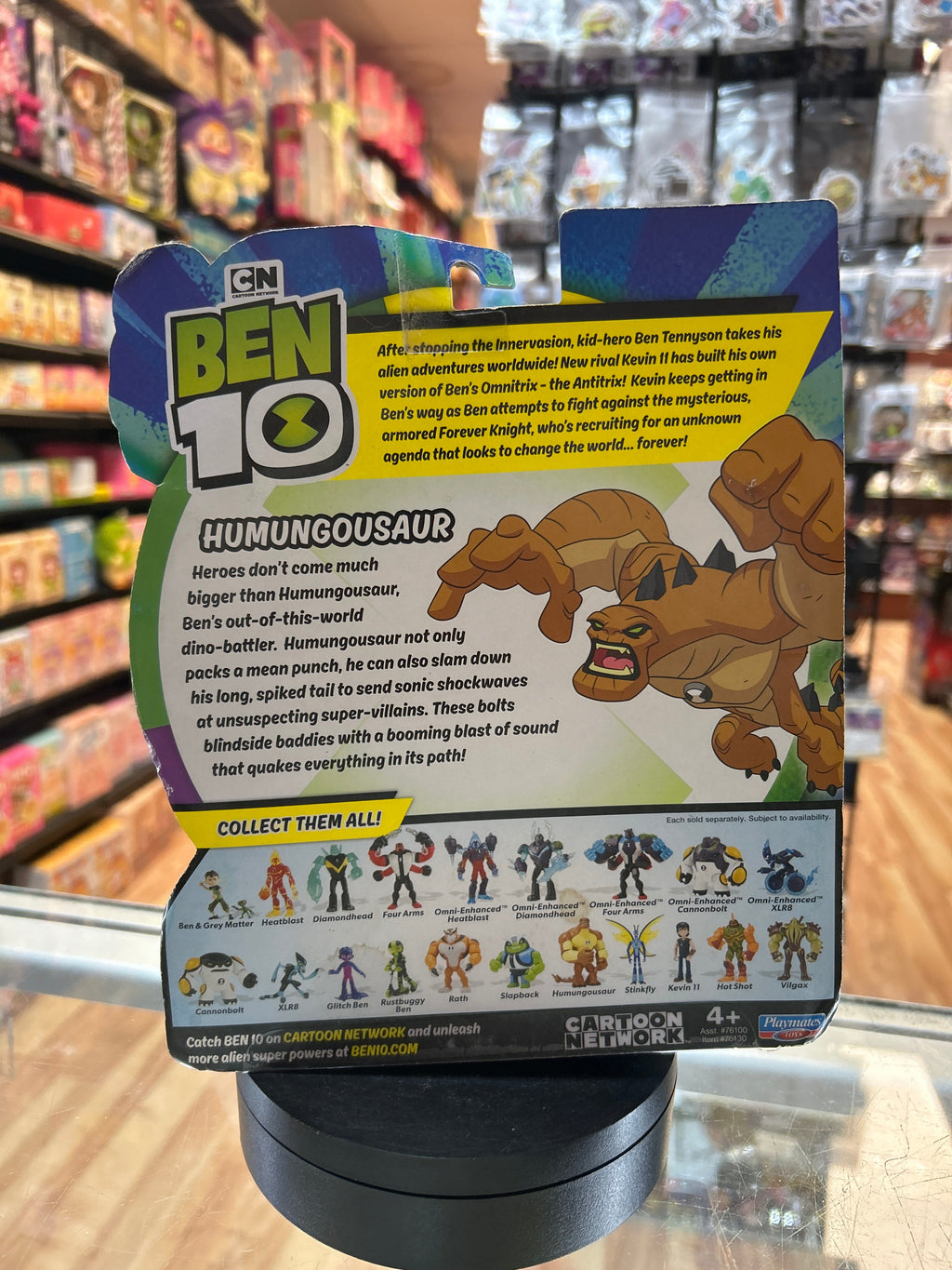 Humungousaur (Ben 10, Playmates) **SEALED** product image 3, provided for visual reference and product detail review