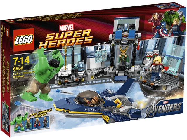 6868 Hulk Helicarrier Breakout (Retired) (Certified Complete)