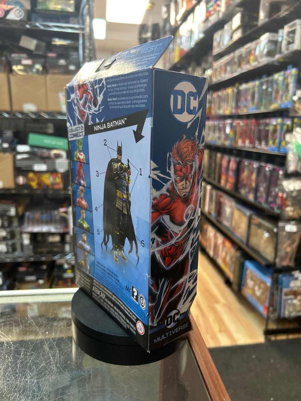 Wally West -BAF Ninja Batman- (DC Multiverse, Mattel) **SEALED** product image 3, provided for visual reference and product