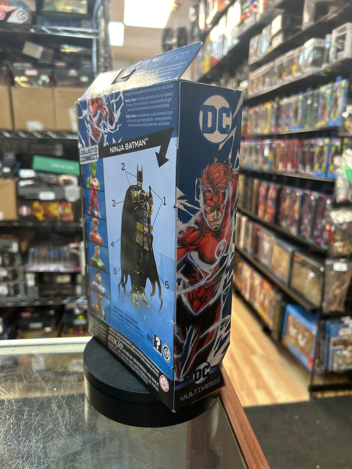 Wally West -BAF Ninja Batman- (DC Multiverse, Mattel) **SEALED** product image 3, provided for visual reference and product
