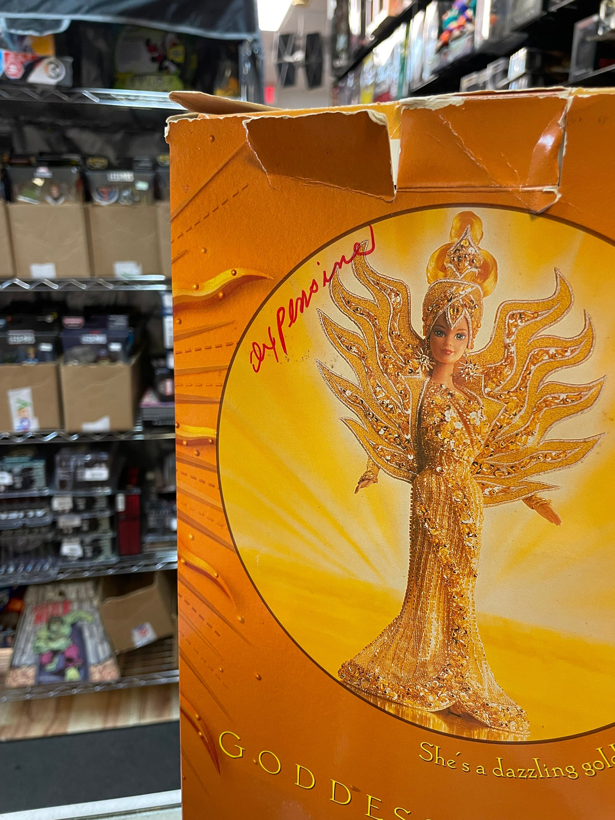 Goddess Of The Sun -ZZ- #14056 (Barbie, Mattel) **Sealed** product image 17, provided for visual reference and product