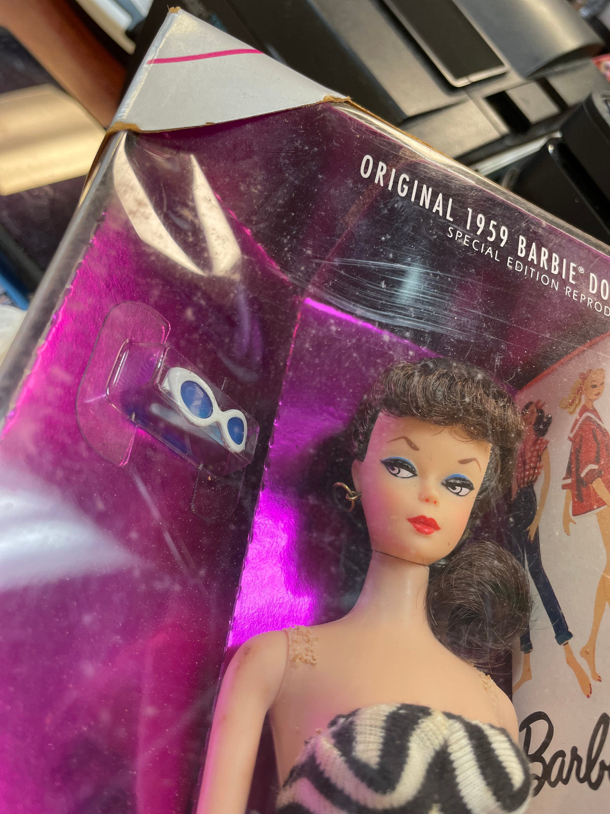 Brunette Barbie 35th #11782 (Vintage Barbie, Mattel) **SEALED** product image 11, provided for visual reference and product