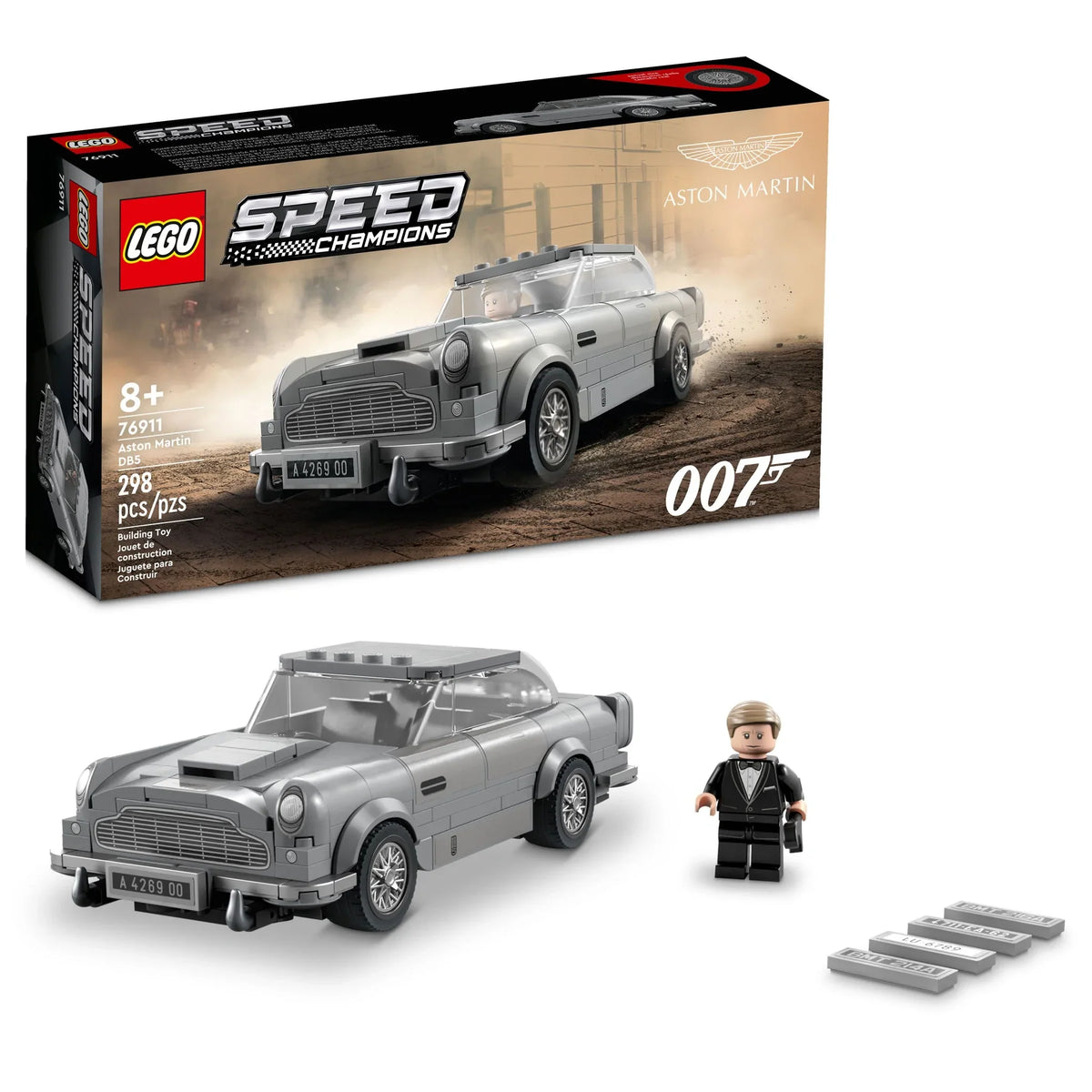 76911 007 Aston Martin (Retired) (New Sealed) product image 1, provided for visual reference and product detail review
