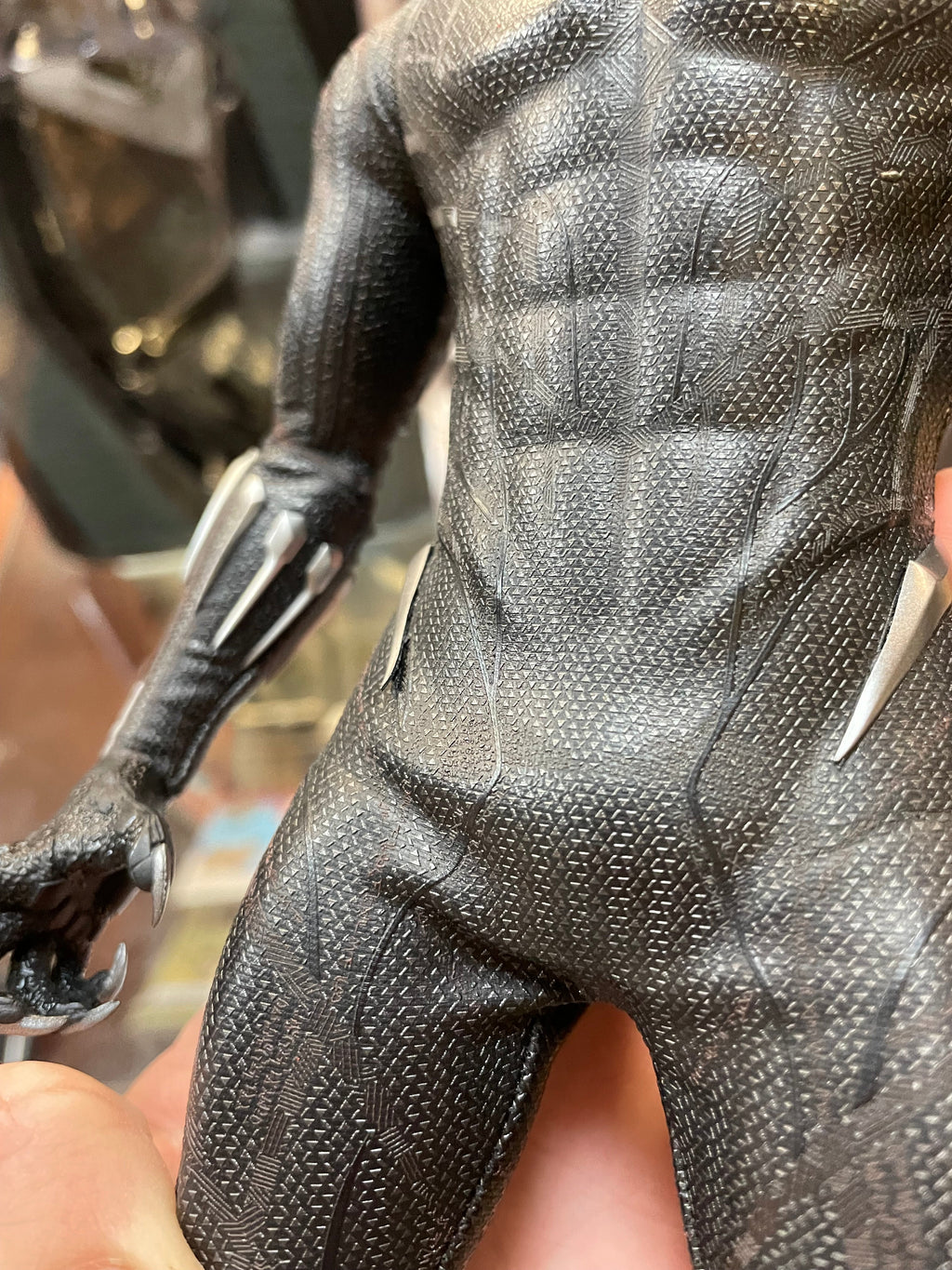 Black Panther MMS470 1/6 Scale (Marvel Black Panther, Hot Toys) INCOMPLETE product image 4, provided for visual reference
