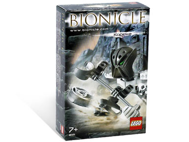 8581 BIONICLE Kopeke (Retired) (New Sealed) product image 1, provided for visual reference and product detail review