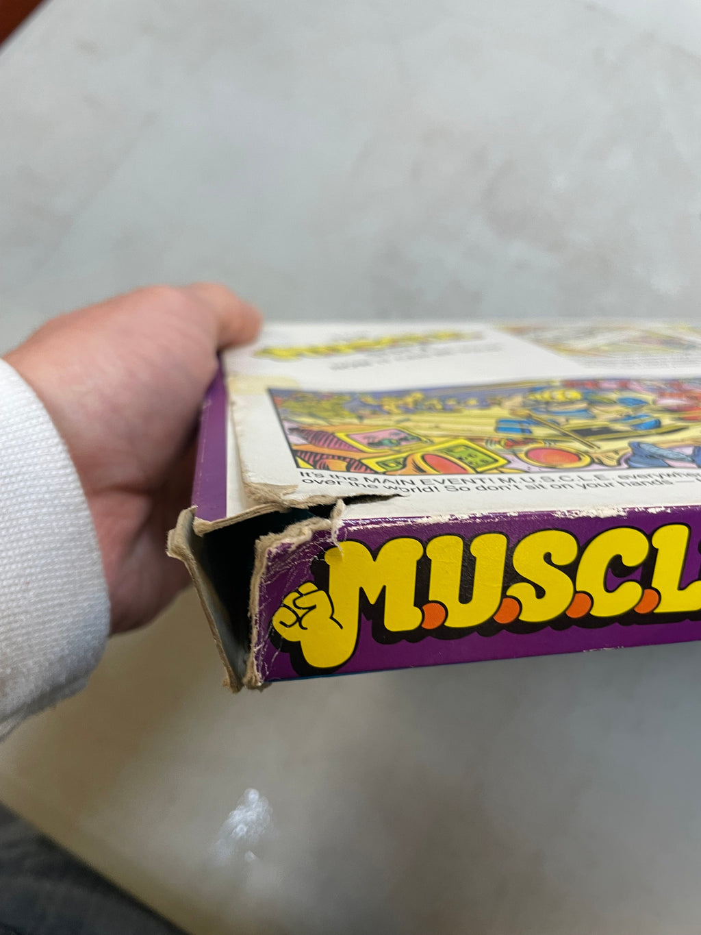 Mighty Maulers Set 3 #2649 (Vintage Muscle Men, Mattel) COMPLETE product image 18, provided for visual reference and product