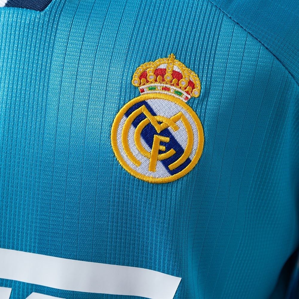Real Madrid Third Jersey 1999-00 Retro Long Sleeves product image 7
