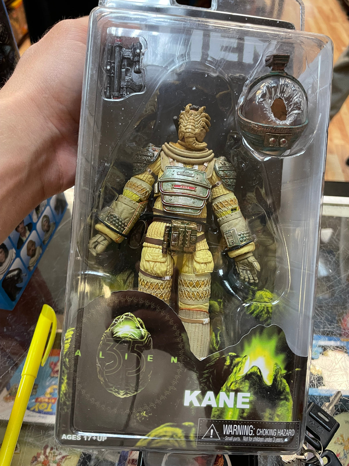 Kane -35th Anniversary- (Alien, NECA) **SEALED** product image 4, provided for visual reference and product detail review