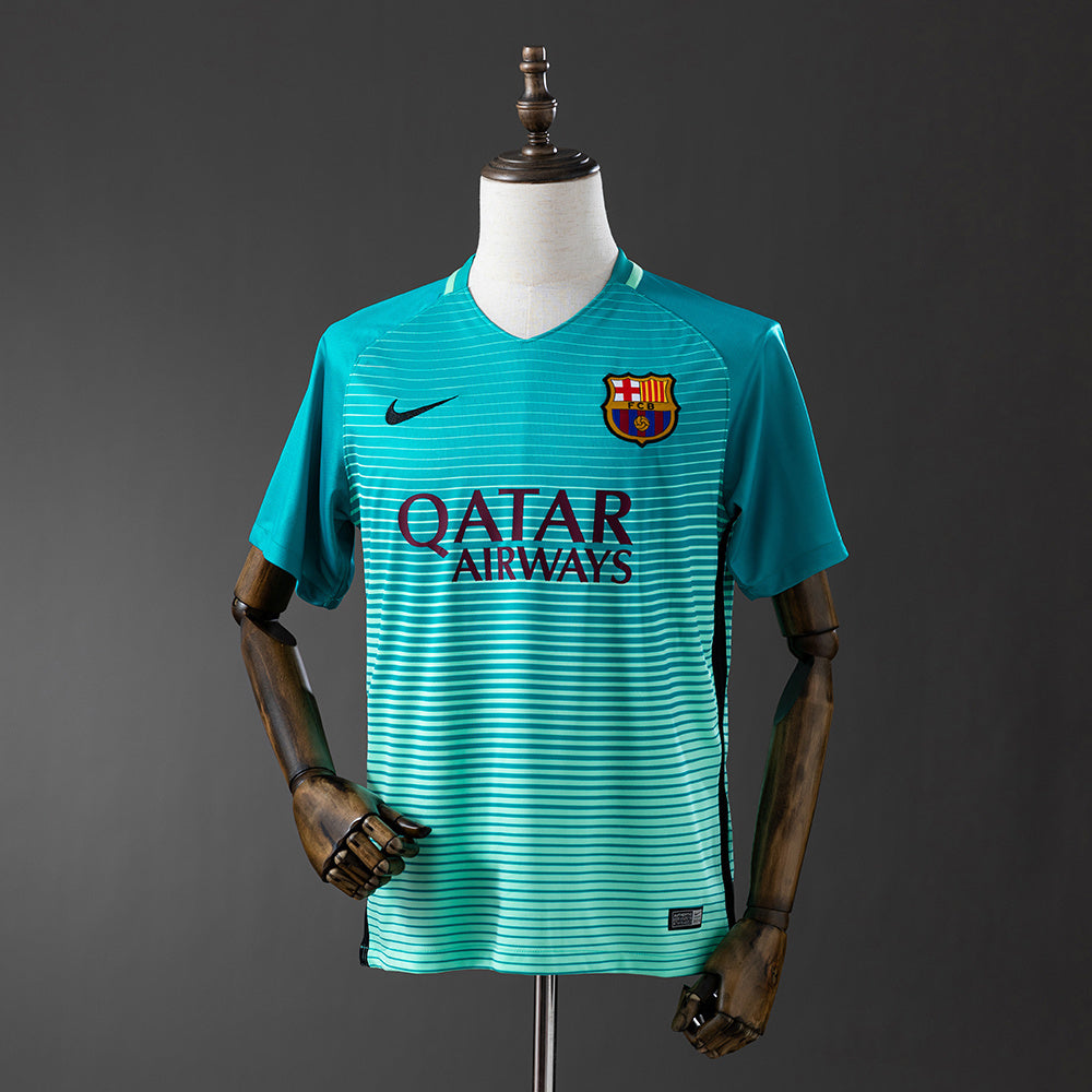 Barcelona Jersey 2016/17 Third Retro Football Kit product image 1