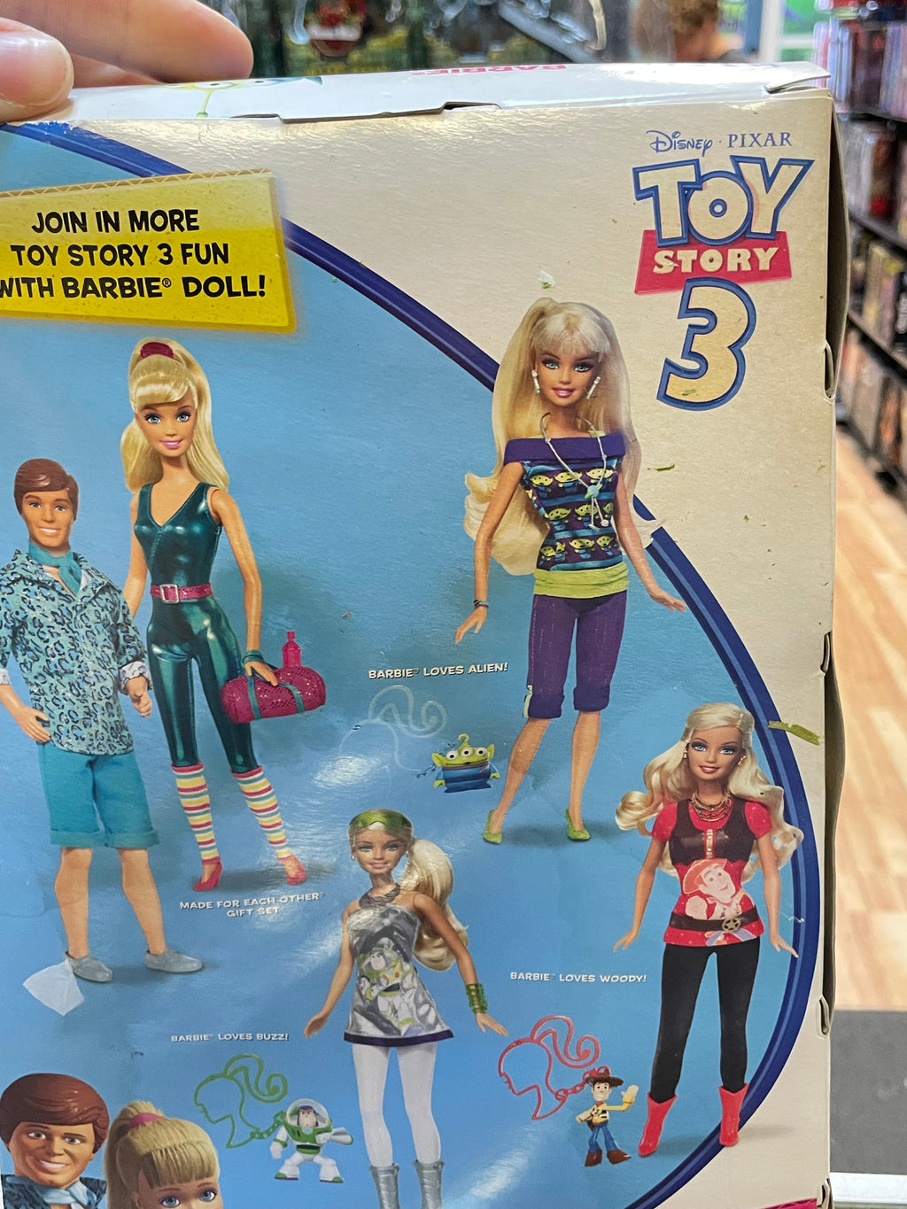 Barbie Loves Alien #R9297 (Barbie, Toy Story 3, Mattel) SEALED product image 11, provided for visual reference and product