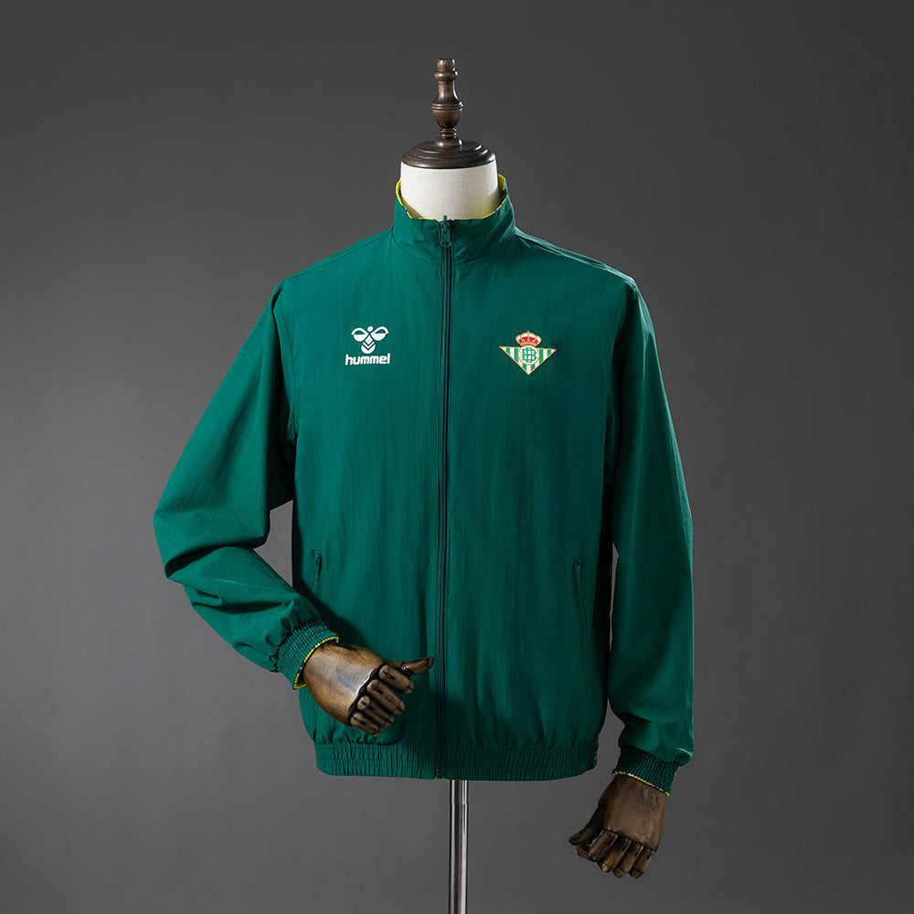 Real Betis Reversible Windbreaker 2025/26 Football Soccer product image 2