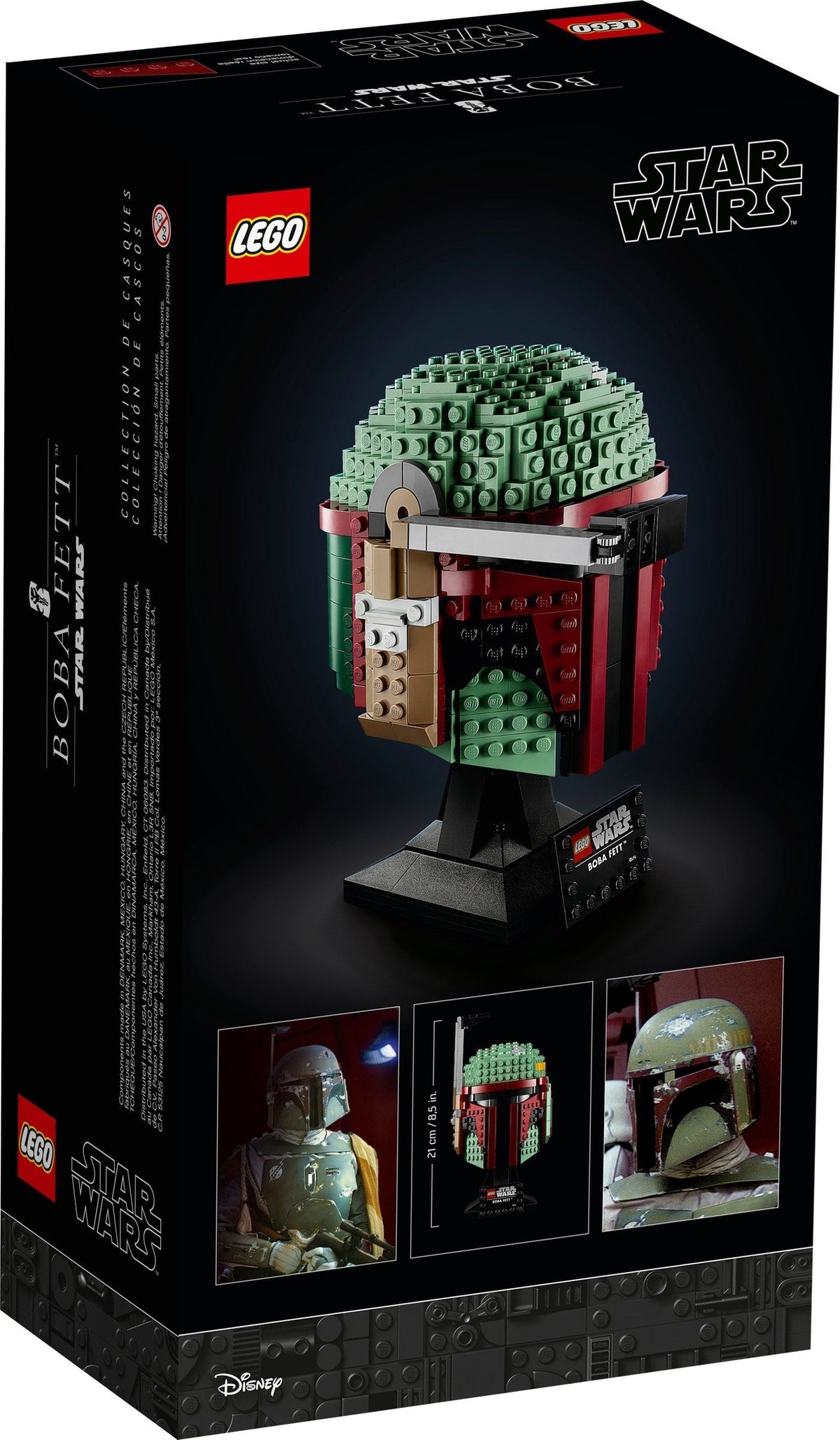 75277 Boba Fett's Helmet (Retired) (New Sealed) product image 3, provided for visual reference and product detail review