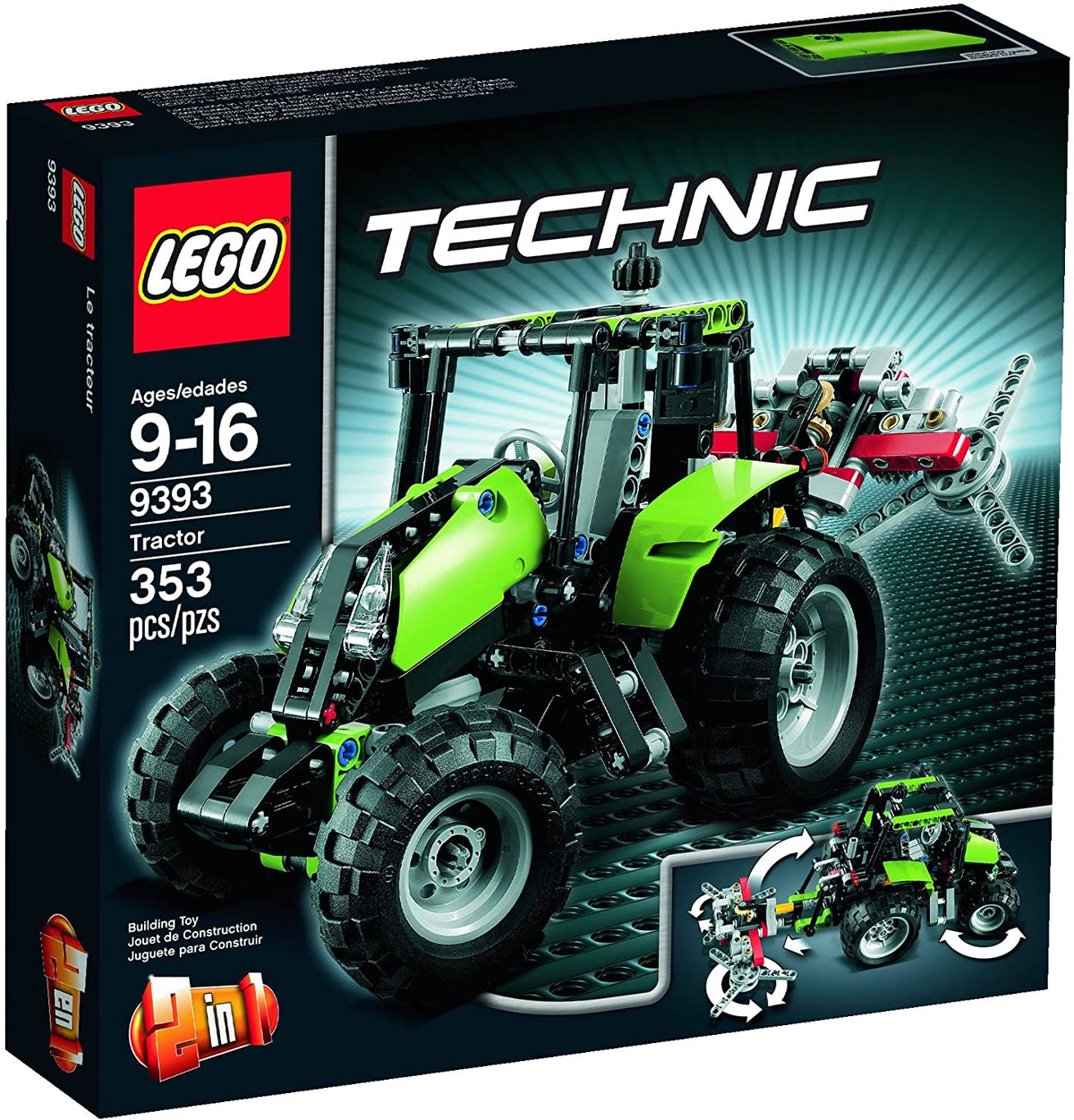 9393 Tractor (Certified Complete) (Retired) product image 1, provided for visual reference and product detail review