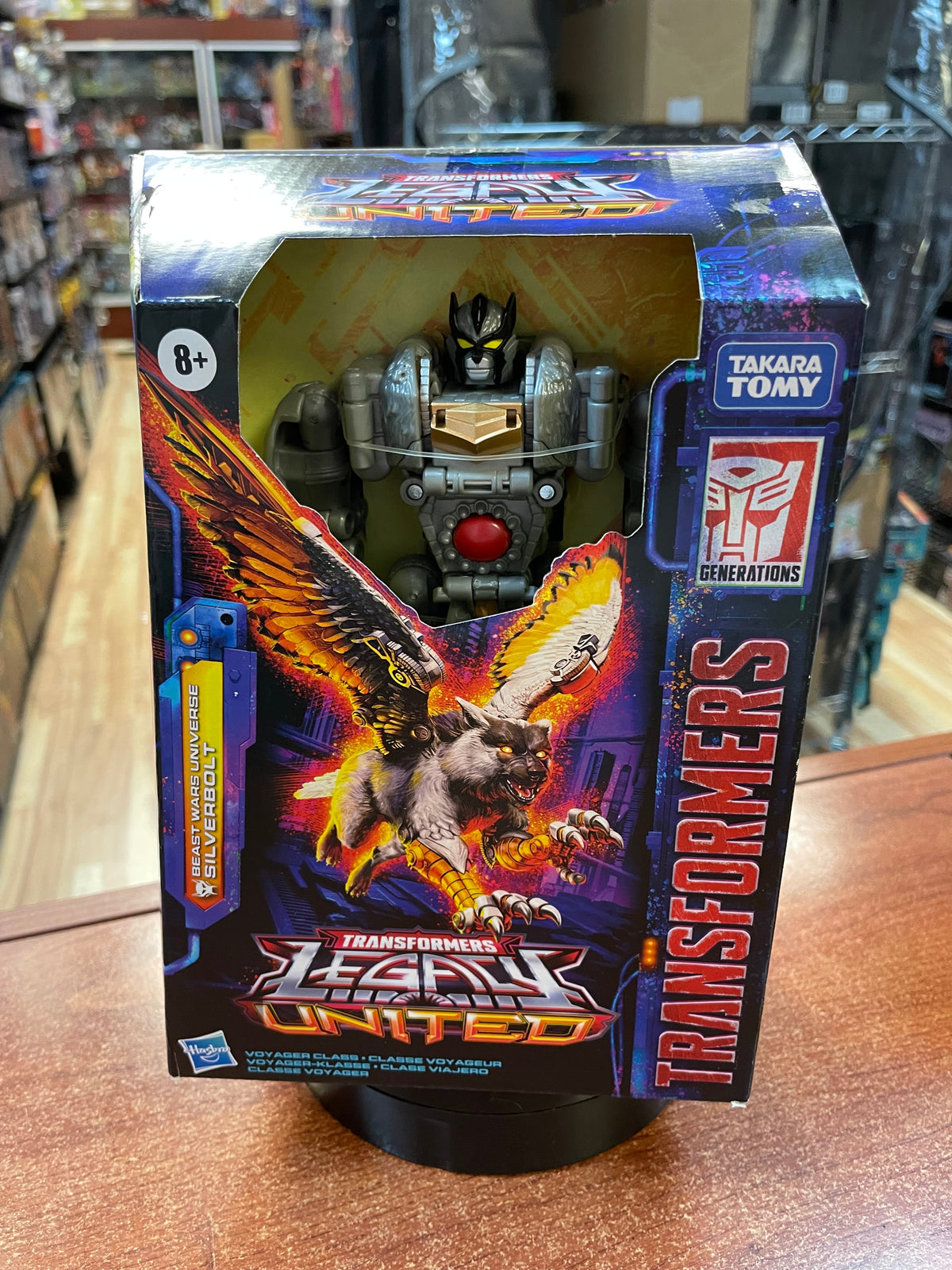 Silverbolt Voyager Class Beast Wars Universe (Transformers Legacy United, Hasbro) SEALED product image 5, provided for