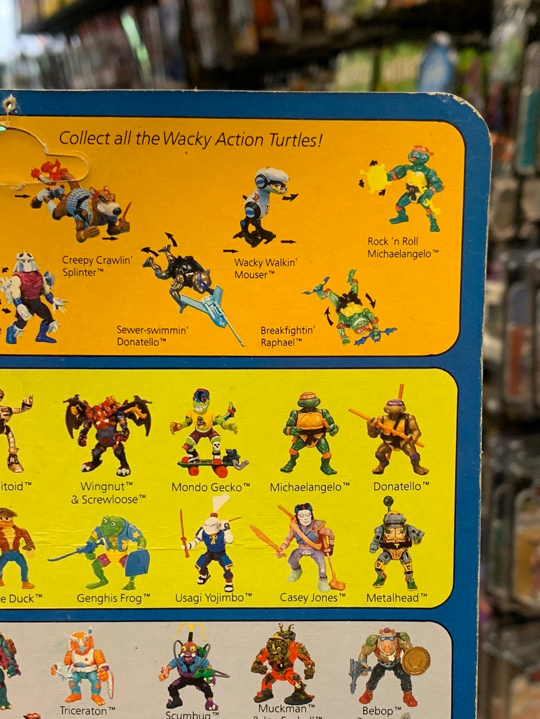 Napoleon Bonafrog 0090 (Vintage TMNT Ninja Turtles, Playmates) Sealed product image 9, provided for visual reference and