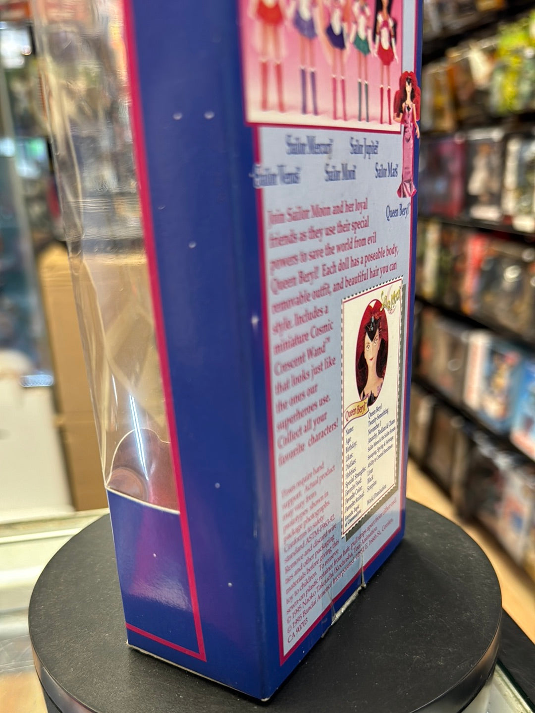Queen Beryl Adventure Doll (Vintage Sailor Moon, Bandai) Sealed Box product image 9, provided for visual reference and
