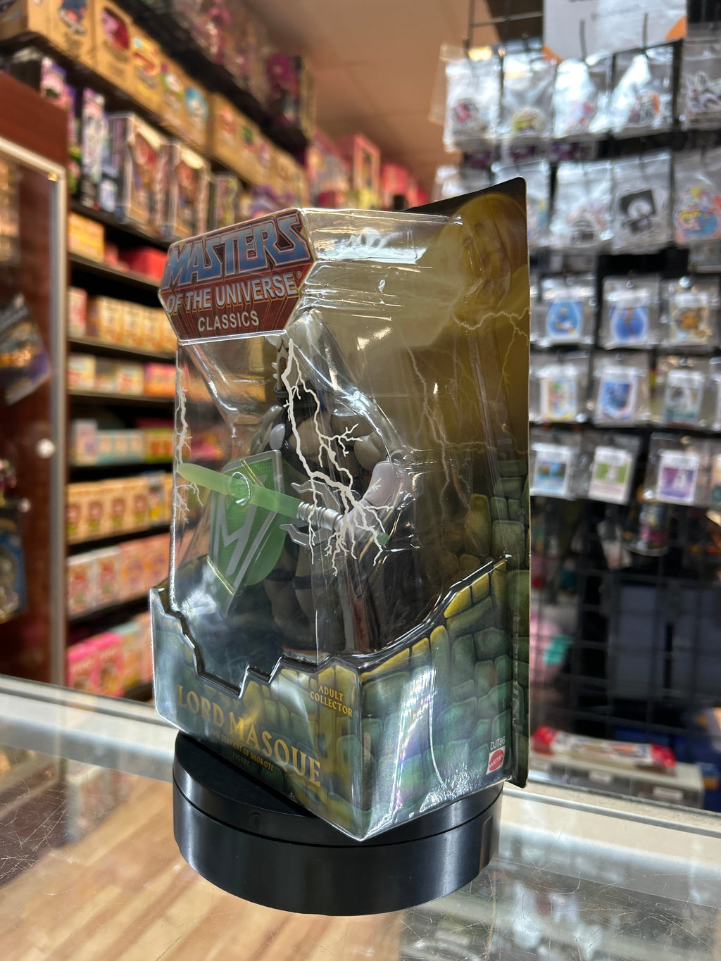 Lord Masque (Mattel, Classics, MOTU) **SEALED** product image 6, provided for visual reference and product detail review