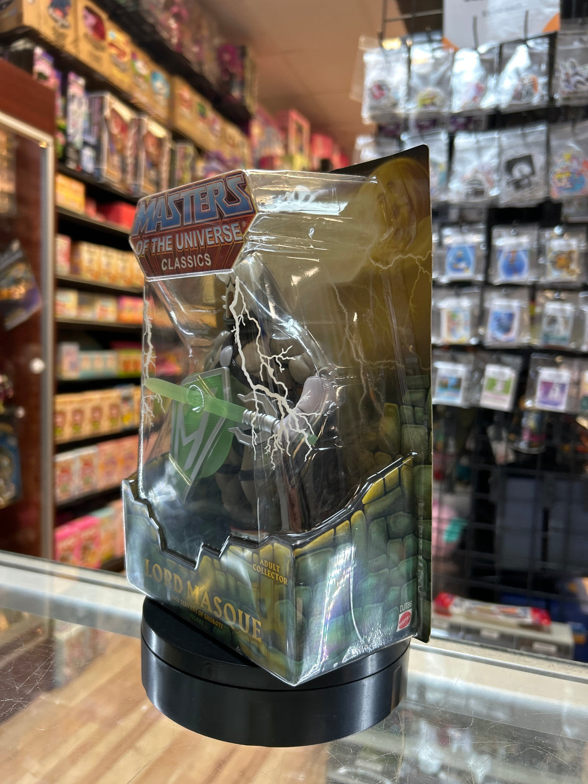 Lord Masque (Mattel, Classics, MOTU) **SEALED** product image 6, provided for visual reference and product detail review