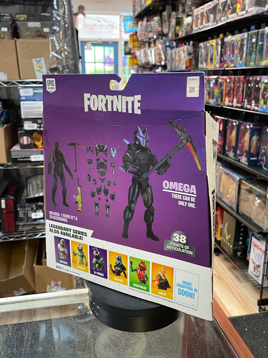 Omega Max Level -Legendary- (Fortnite, Jazwares) **SEALED** product image 2, provided for visual reference and product
