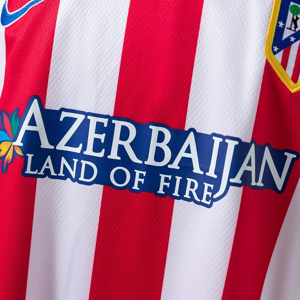 Atletico Madrid Jersey 2013-14 Home Retro Football Kit product image 8