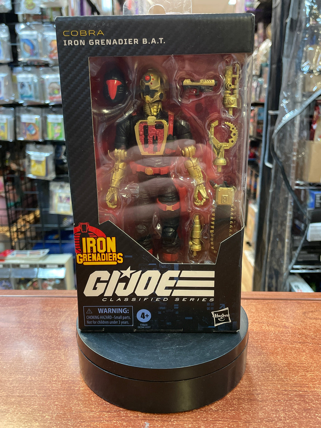 Iron Grenadiar BAT (GI Joe Classifieds, Hasbro) **SEALED** product image 1, provided for visual reference and product detail