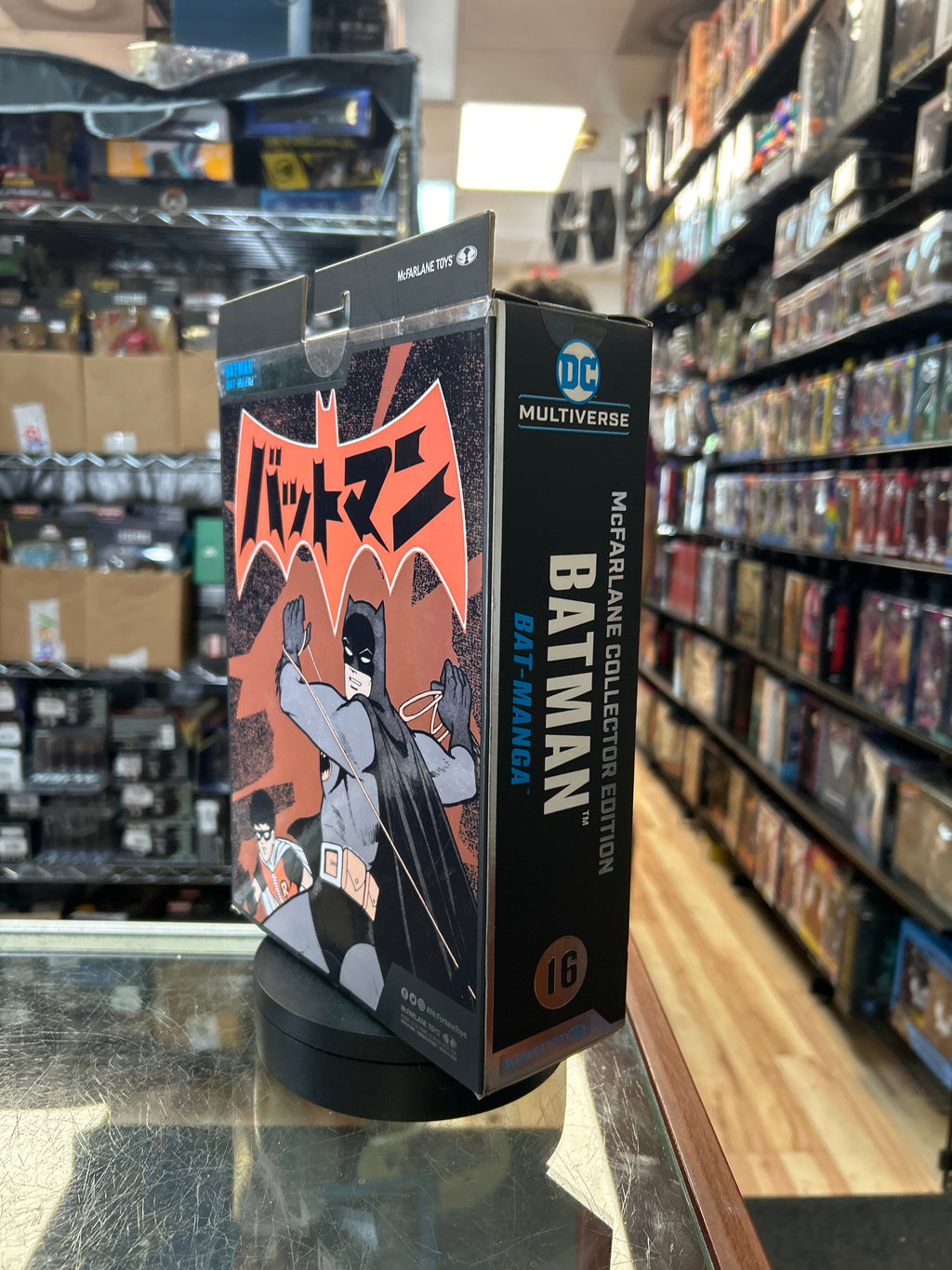 Manga Batman -Collectors Edition- (DC Multiverse, McFarlane) **SEALED** product image 3, provided for visual reference and