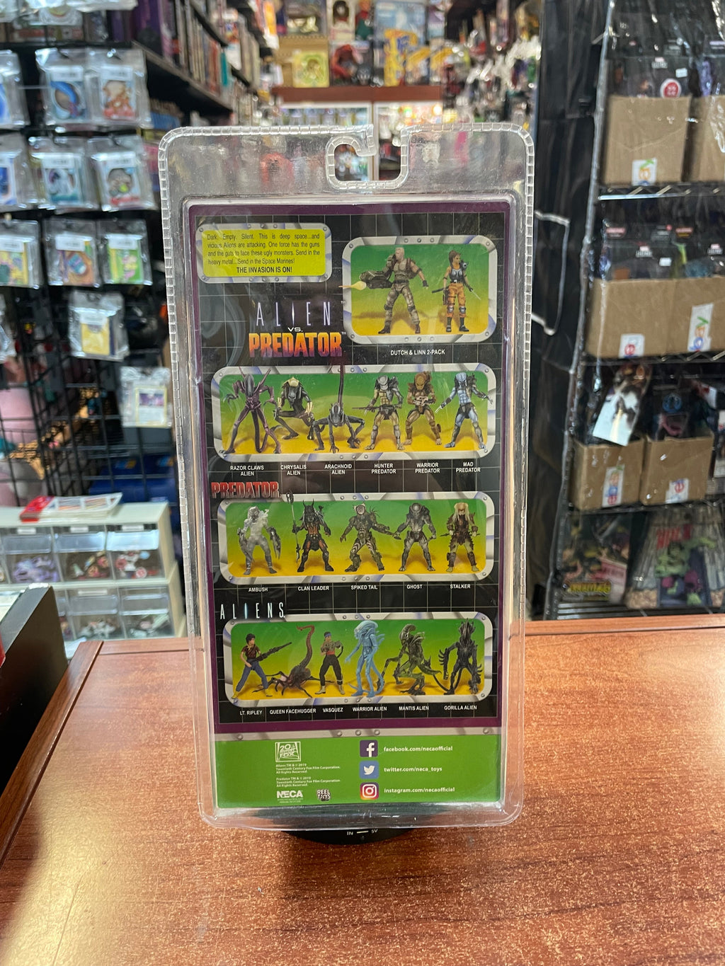 Snake Alien (Aliens, NECA) **SEALED** product image 3, provided for visual reference and product detail review