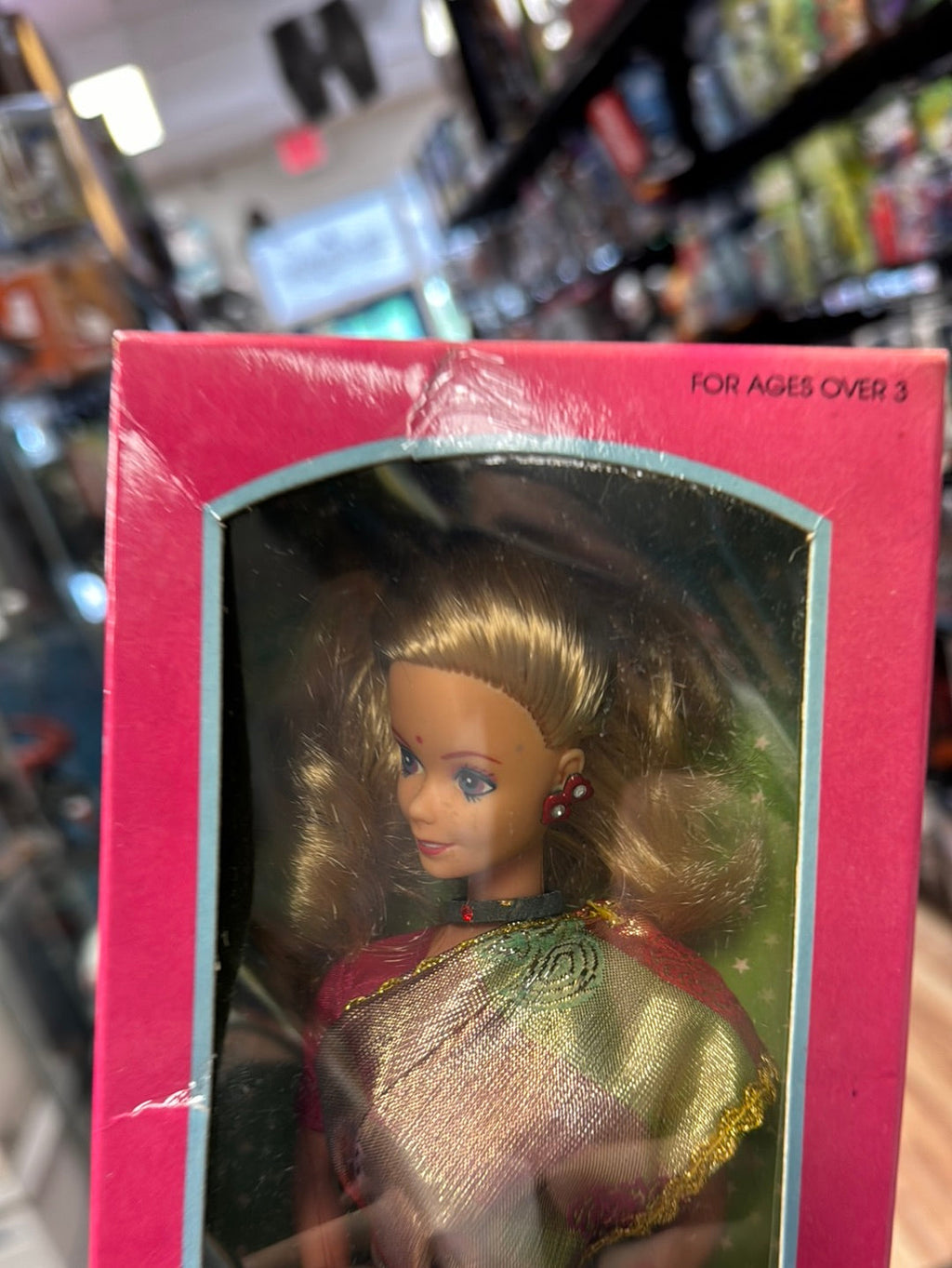 Gold Dress Barbie In India 9910 (Vintage Barbie, Leo Mattel) product image 14, provided for visual reference and product