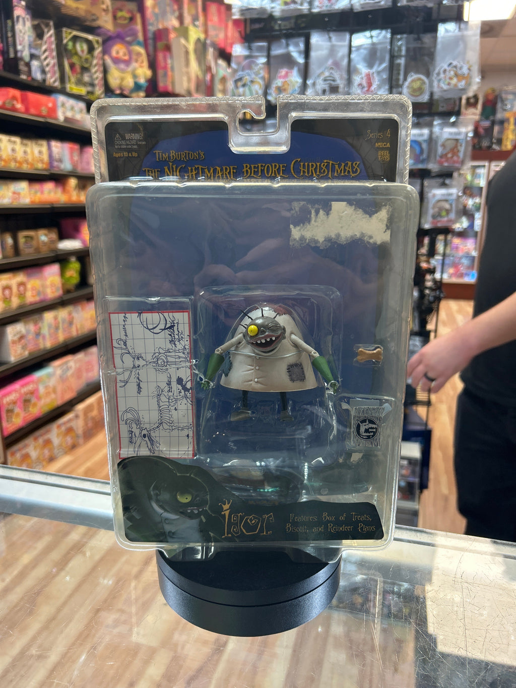 Igor (Nightmare Before Christmas, NECA) **SEALED** product image 1, provided for visual reference and product detail review