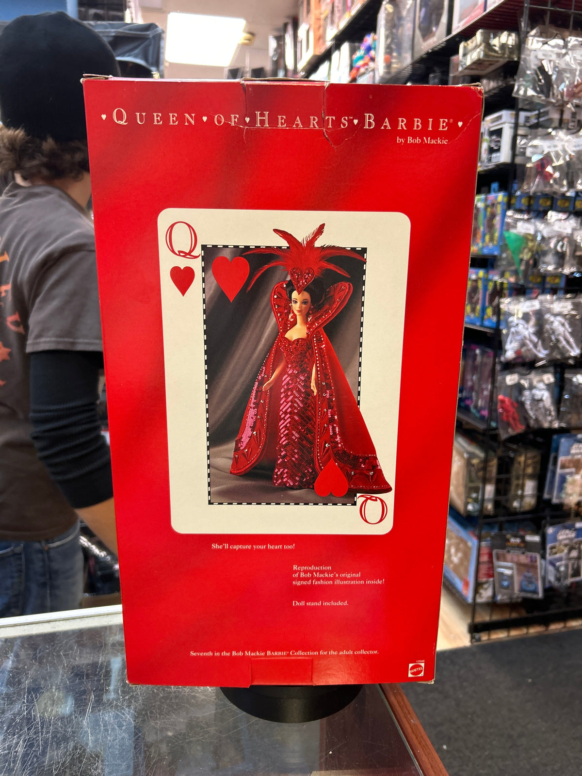 Queen of hearts Barbie #12046 (Barbie, Mattel) **SEALED** product image 4, provided for visual reference and product detail