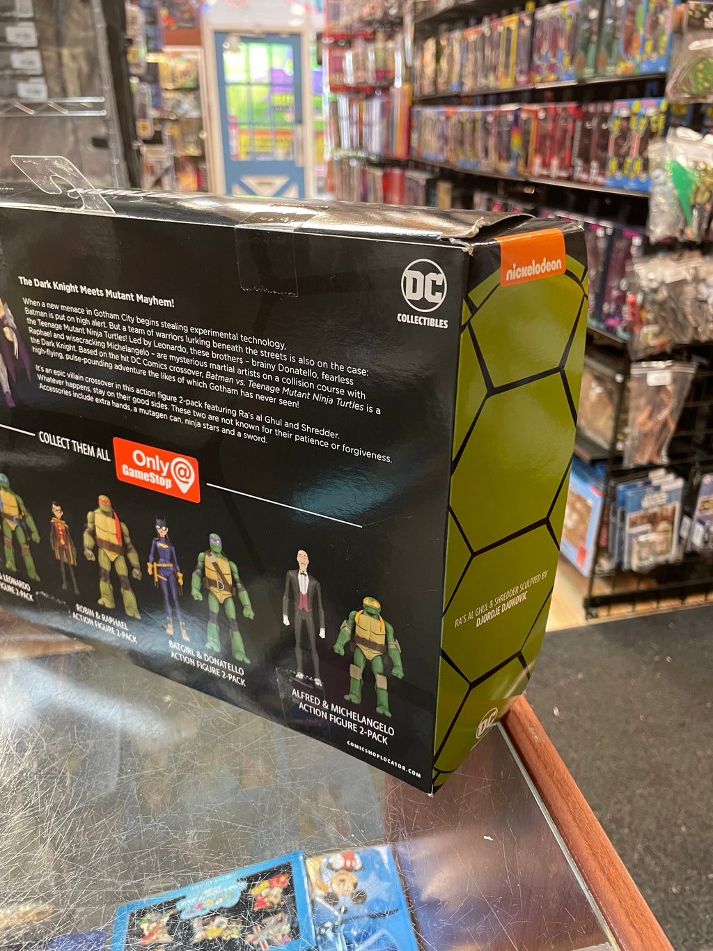 Ra’s Al Ghul & Shredder 2 Pack (Batman Vs Teenage Ninja Turtles, DC Collectibles) NEW/OPEN product image 12, provided for