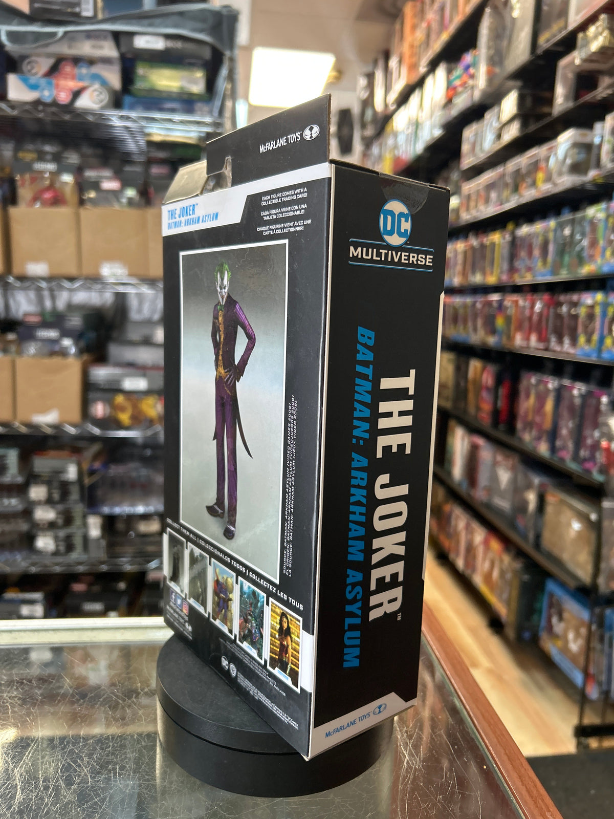 Arkham Asylum Joker (DC Multiverse, McFarlane) **SEALED** product image 3, provided for visual reference and product detail