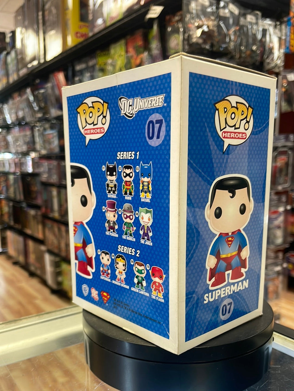 Superman 07 Large Font (Funko Pop! DC Universe) product image 4, provided for visual reference and product detail review