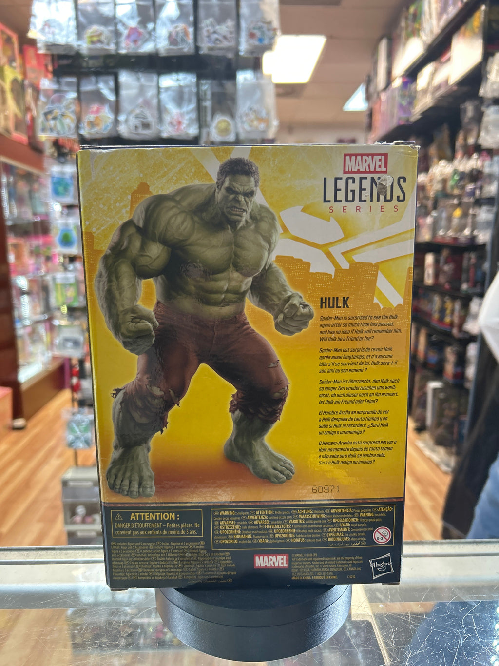 Brand New Day Hulk (Marvel Legends, Hasbro) *COMPLETE* product image 4, provided for visual reference and product detail