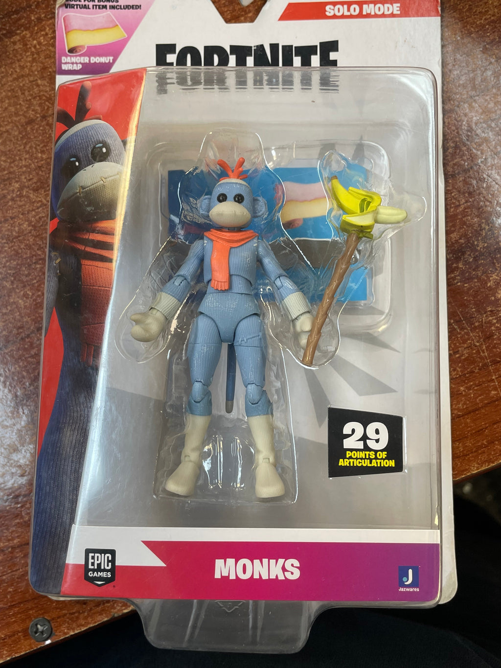 Monks 4" (Fortnite Solo, Jazwares) NEW/OPEN product image 9, provided for visual reference and product detail review