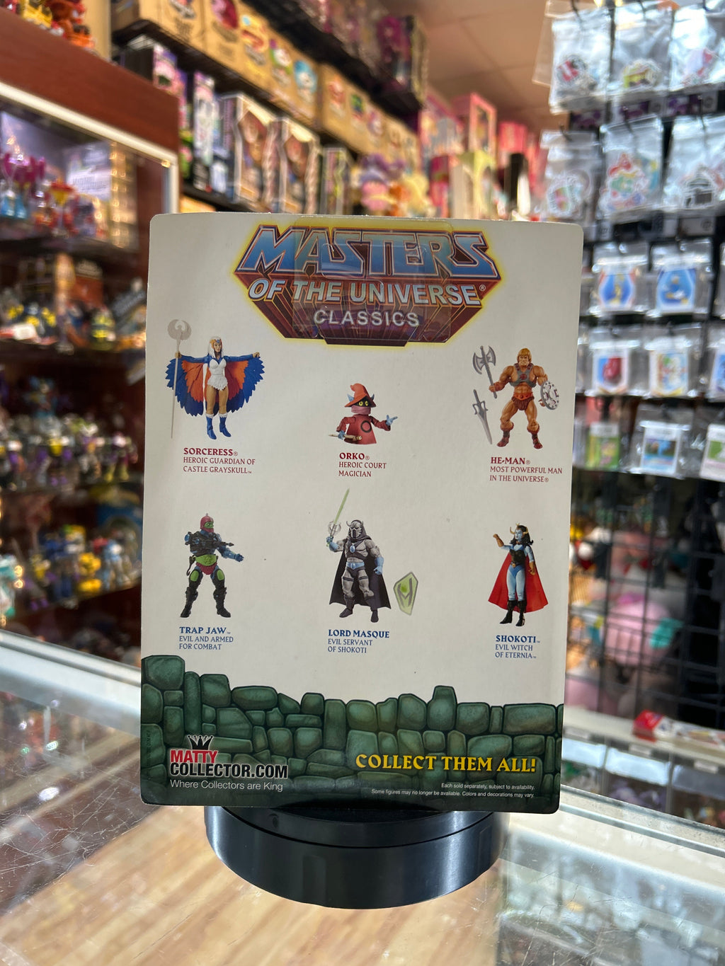 Lord Masque (Mattel, Classics, MOTU) **SEALED** product image 4, provided for visual reference and product detail review