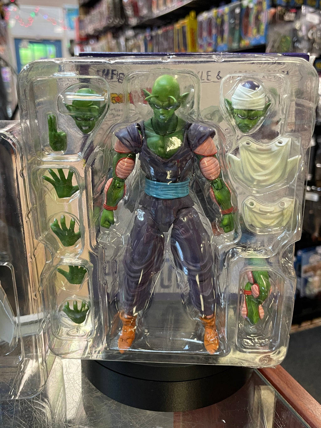 Piccolo Special Color Edition SDCC Exclusive (Dragon Ball Z, Bandai SH Figuarts) COMPLETE product image 2, provided for
