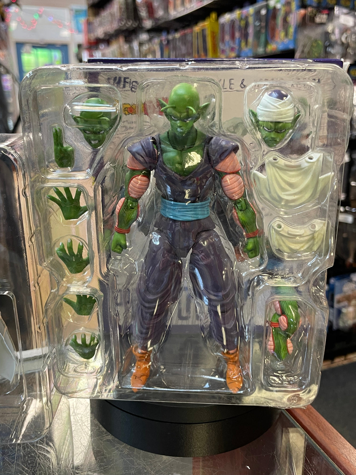 Piccolo Special Color Edition SDCC Exclusive (Dragon Ball Z, Bandai SH Figuarts) COMPLETE product image 2, provided for