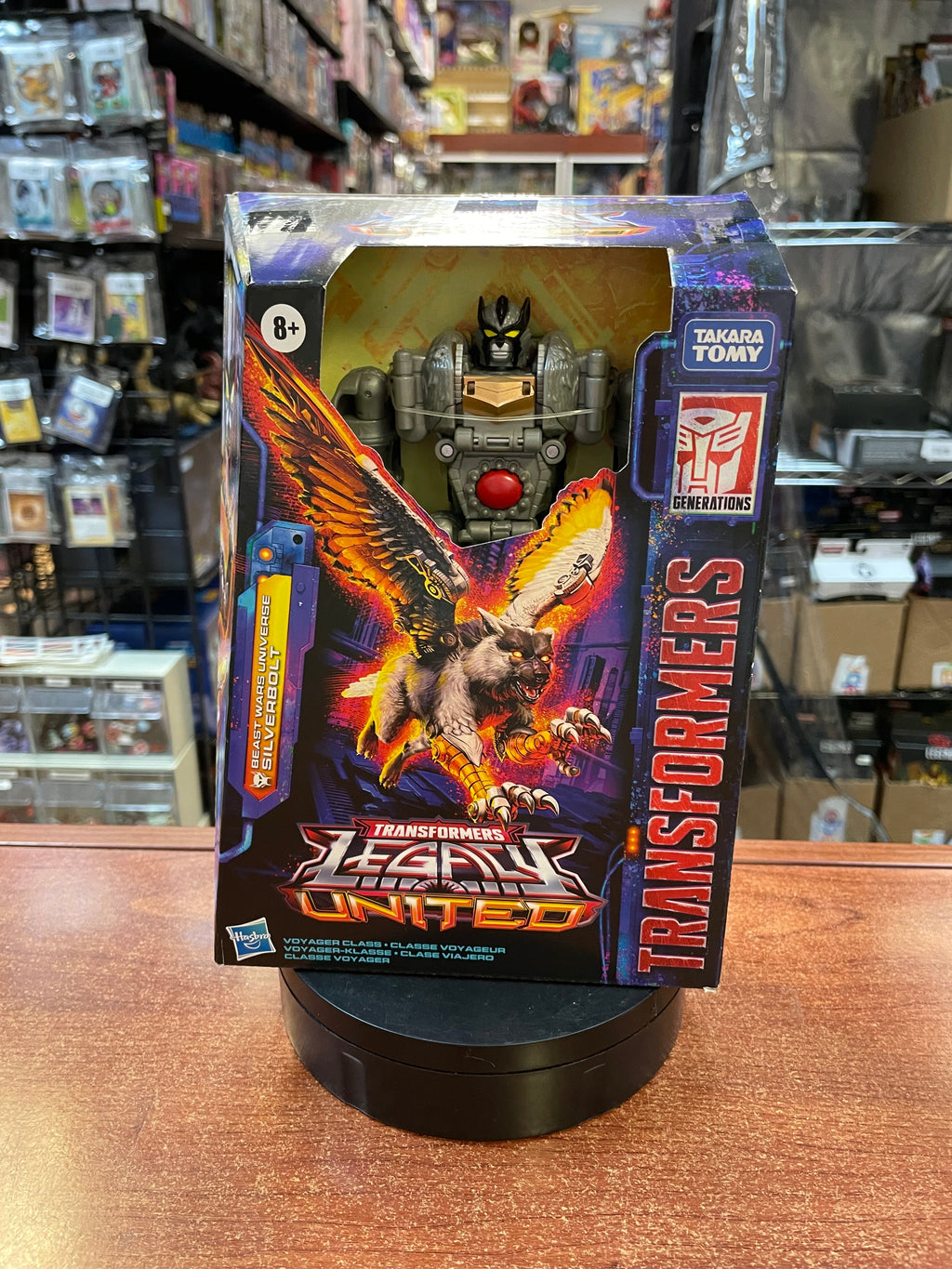 Silverbolt Voyager Class Beast Wars Universe (Transformers Legacy United, Hasbro) SEALED product image 1, provided for