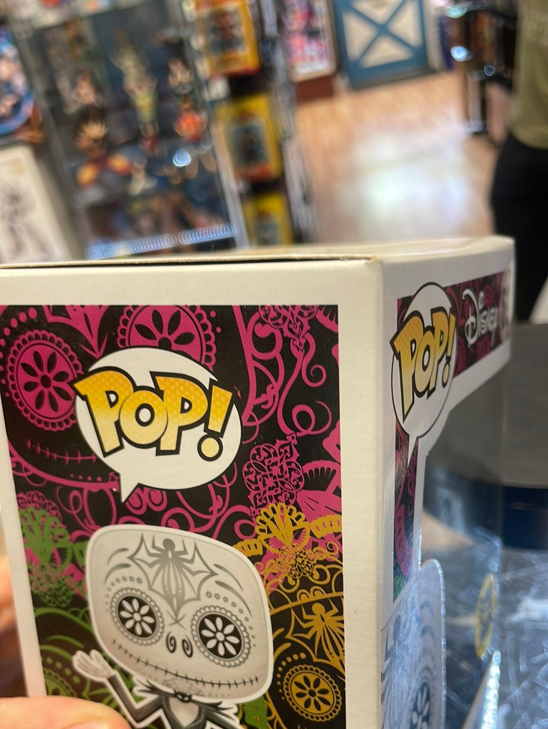 Day of the Dead Jack Skellington Large GITD 69 (Funko Pop! Disney NBC) product image 9, provided for visual reference and