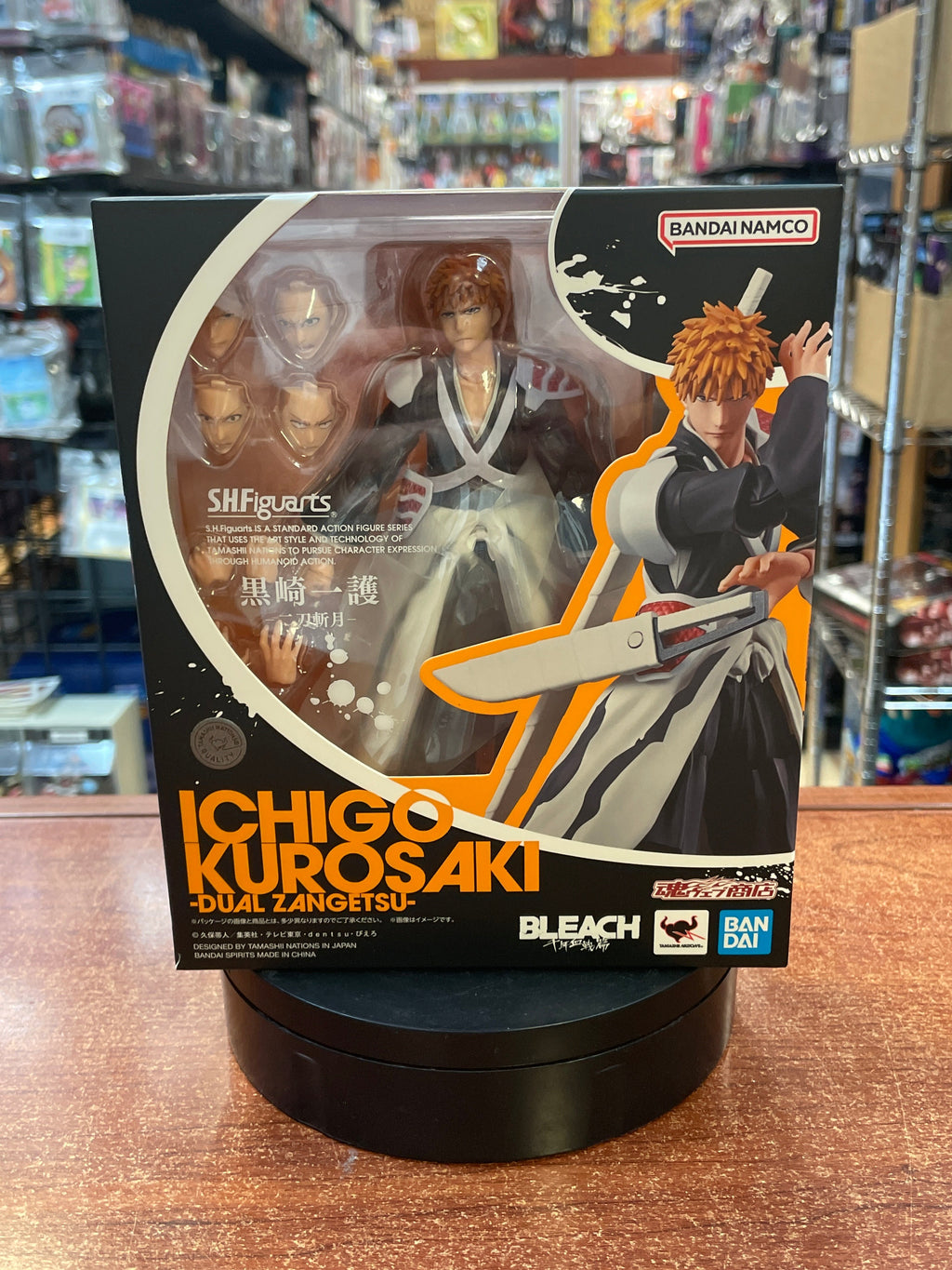 Ichigo Kurosaki -Duel Zangetsu- (Bleach, Bandai SH Figuarts) *SEALED* product image 1, provided for visual reference and
