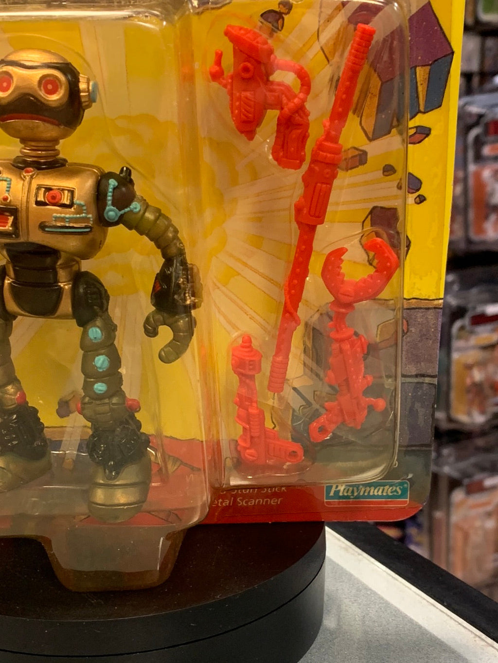 Fugitoid 24 Back 0089 (Vintage TMNT Ninja Turtles, Playmates) Sealed product image 6, provided for visual reference and
